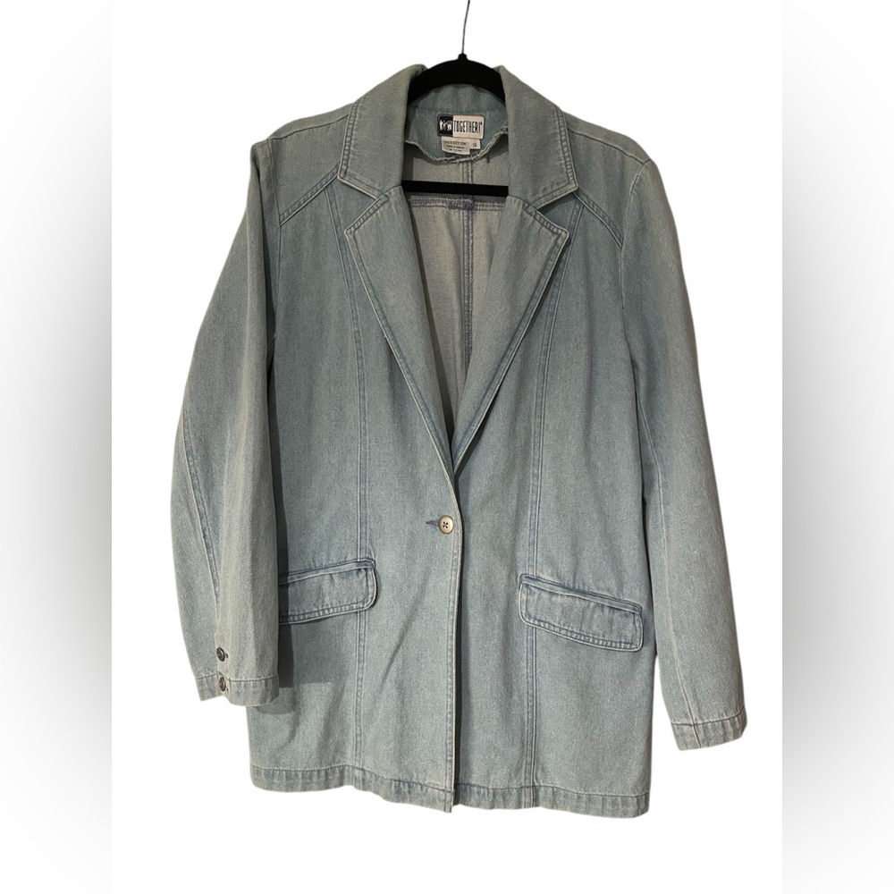 Vintage Women's Denim Blazer